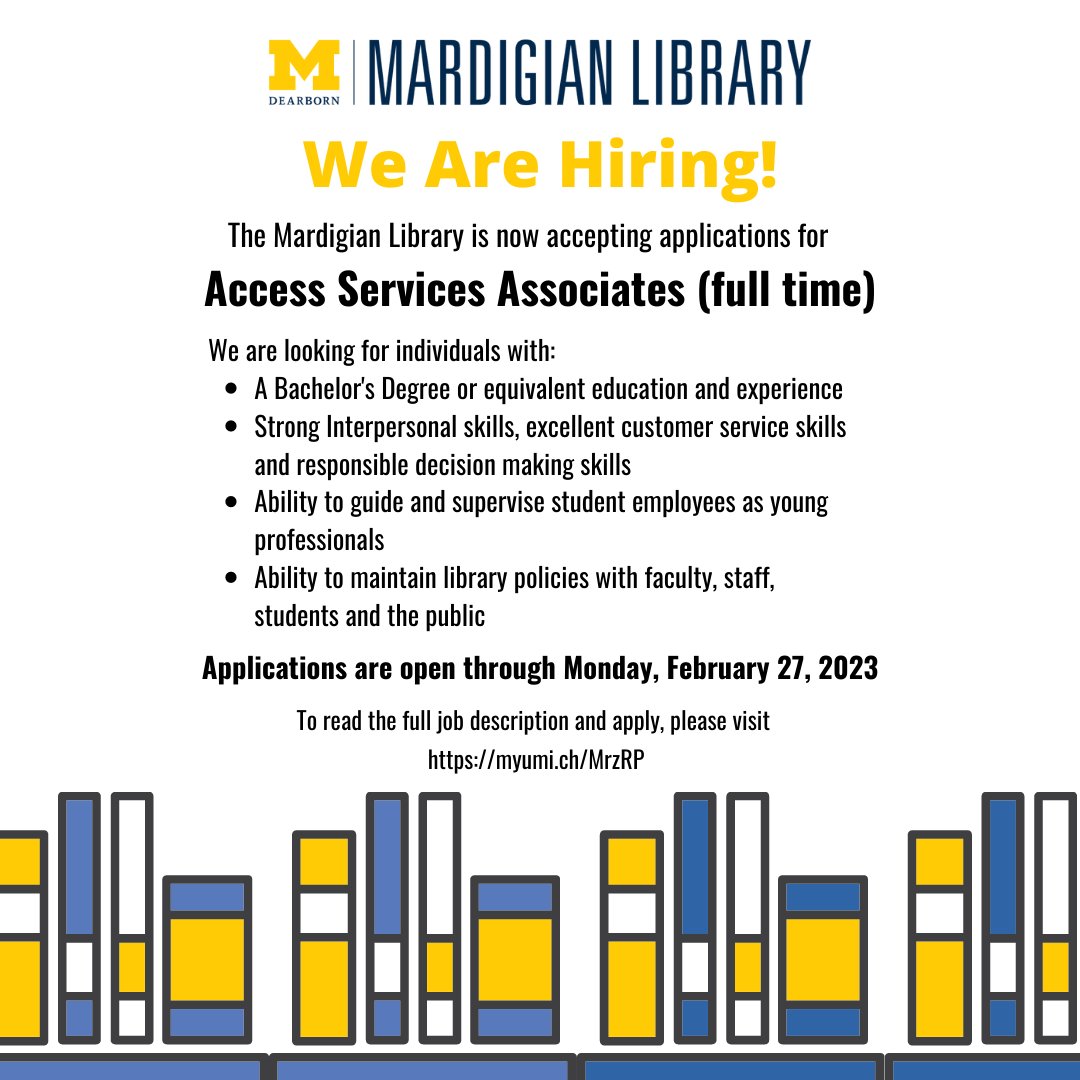 Mardigian Library tweet media