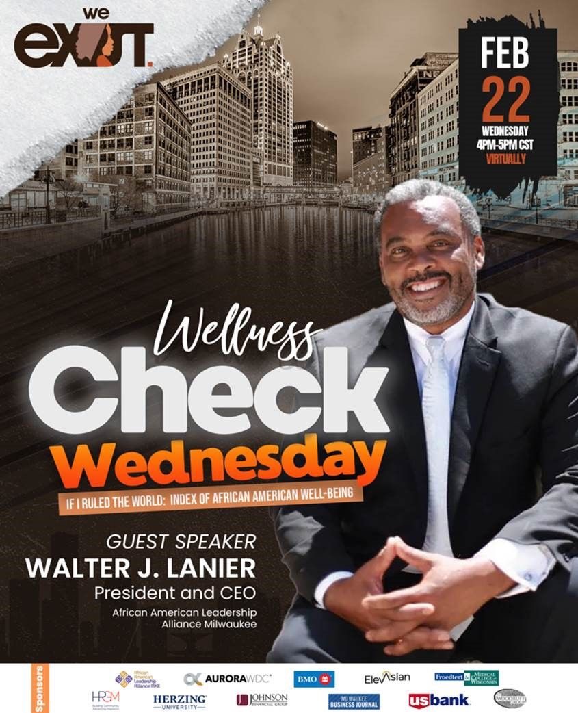 Looking forward to this first in a series presenting the African American Leadership Alliance of Milwaukee’s Index of African American Well-being, prepared by Marc Levine with support from the Greater Milwaukee Foundation. 

#leadership #community #blackleadership