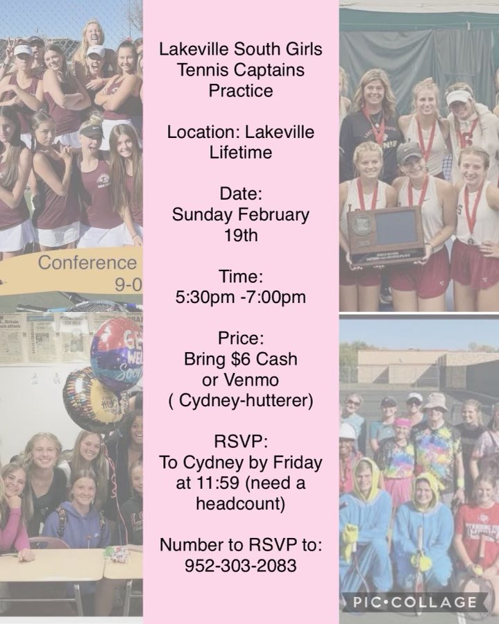 GirlsTennisLSHS's tweet photo. Captains Practice: you don’t need to be a Lifetime Member 🎾 https://t.co/NZFRUoSGzy