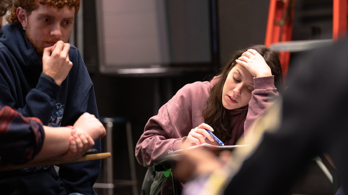 SCSU_CMS's tweet photo. COM 492 - Practicum in Film, Television &amp; Digital Production students hard at work on "Owl's World," an in-depth look at trending topics on campus. First show will be available February 27 on SCSU-TV's YouTube channel. Check it out!! #owlsworld #scsutv https://t.co/UalHkG5o4G
