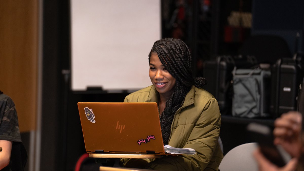 SCSU_CMS's tweet photo. COM 492 - Practicum in Film, Television &amp; Digital Production students hard at work on "Owl's World," an in-depth look at trending topics on campus. First show will be available February 27 on SCSU-TV's YouTube channel. Check it out!! #owlsworld #scsutv https://t.co/UalHkG5o4G