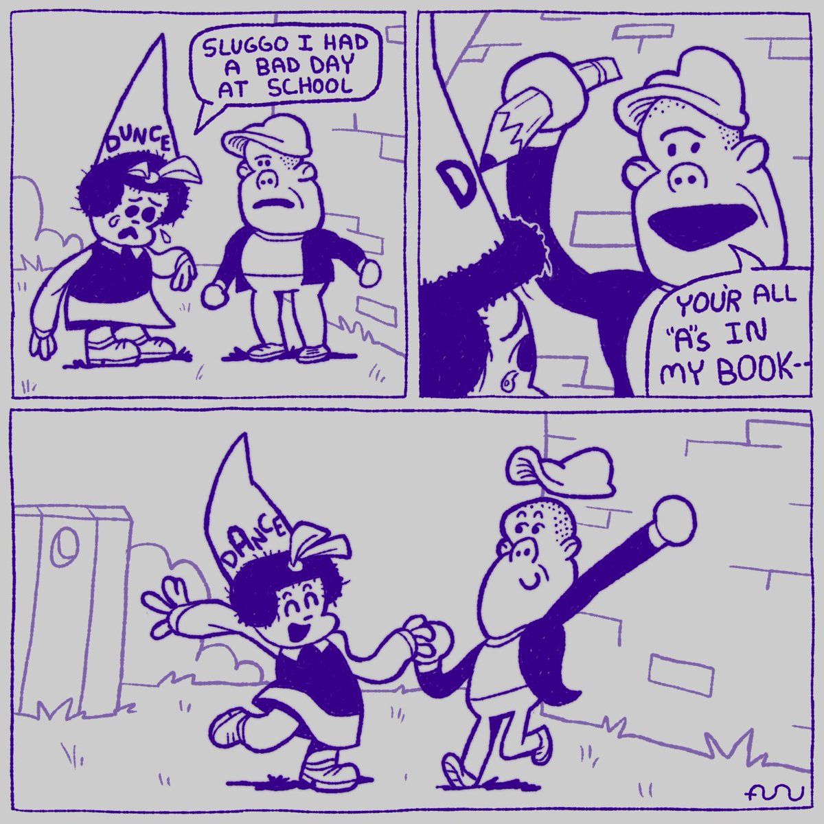 WishFranky's tweet photo. Nancy fan comic https://t.co/P2VFxZgAFz