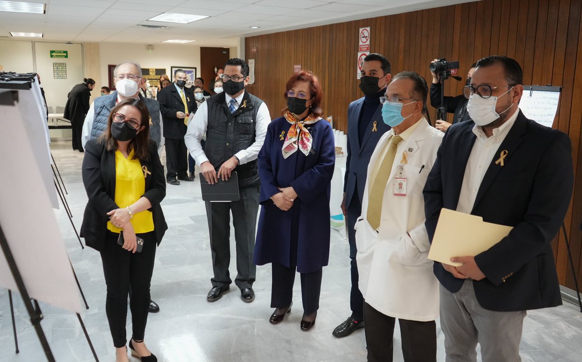 ssaludsonora's tweet photo. 🟡Hoy, autoridades de Salud Sonora conmemoraron a las niñas y los niños sonorenses que luchan contra el cáncer cada día.  

Para honrar la fortaleza que los caracteriza, hoy se llevó a cabo la Ceremonia de Conmemoración del Día Internacional del Cáncer Infantil. 

#SSA. https://t.co/ZMXQW5vmSo