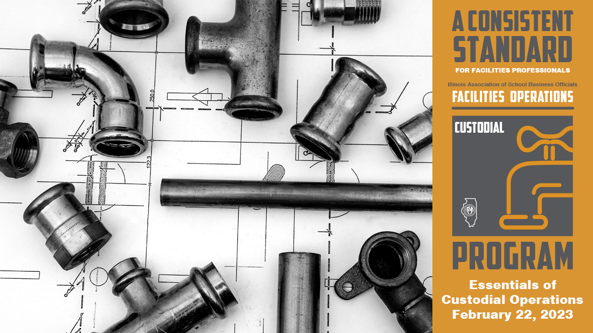 The Essentials of Custodial Operations session for the Facilities Operations Program is one week away! Gain insights on how to organize your custodial operations on February 22 in Arlington Heights!

Register today at ow.ly/HgeY50ML6rx
#IASBO
#DoTodayRight