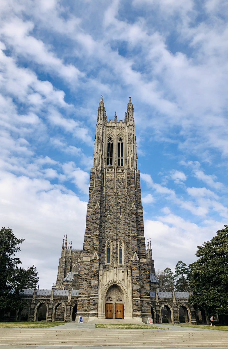 Duke_Anesthesia's tweet photo. Beautiful #CampusViews at the @DukeChapel, just steps away from where we work and train. ☀️@dukeanesres @DukeAnesFellows #WhyDukeAnes https://t.co/W3KNLlqmQa