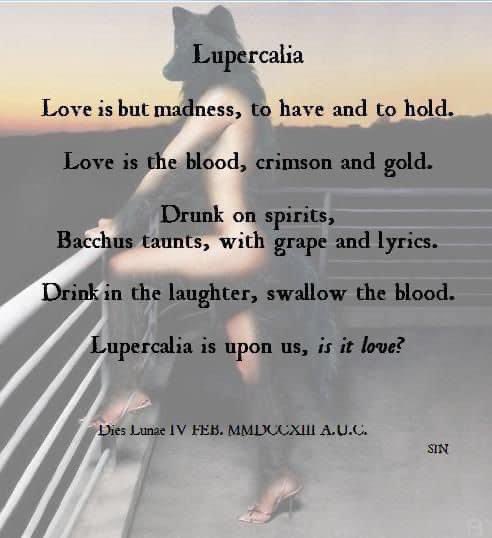 Tenebris_333's tweet photo. Lupercalia Blessings! https://t.co/sFIjrdsqdT