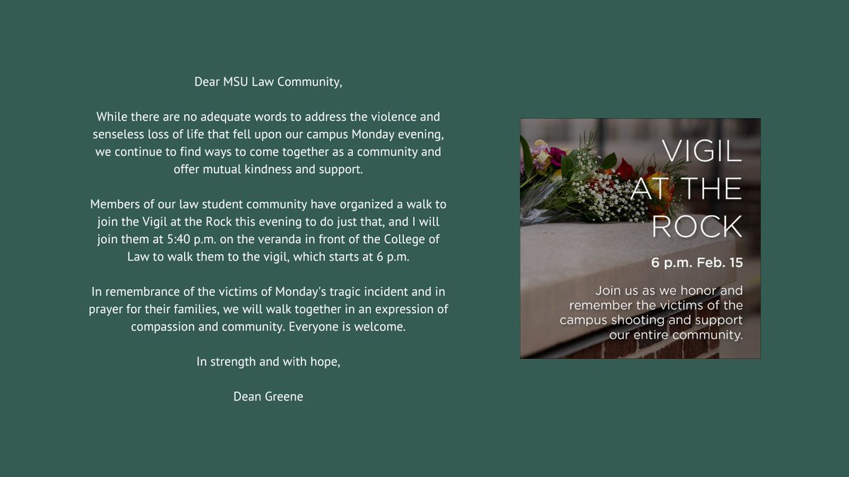 MSU College of Law (@msulaw) on Twitter photo 