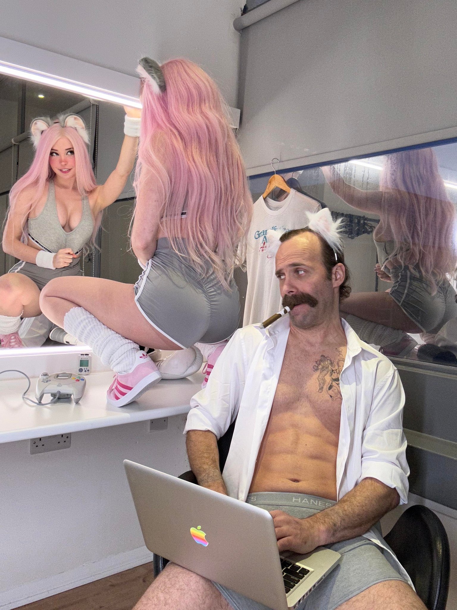 TW Pornstars - Belle Delphine. Twitter. 2023 about to get real weird. 9:23  PM - 15 Feb 2023