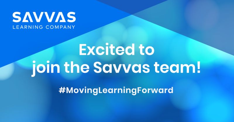 I’m so excited to be joining the
@SavvasLearning team as a Senior Event Marketing Manager! #marketing #team #events #K12
#MovingLearningForward