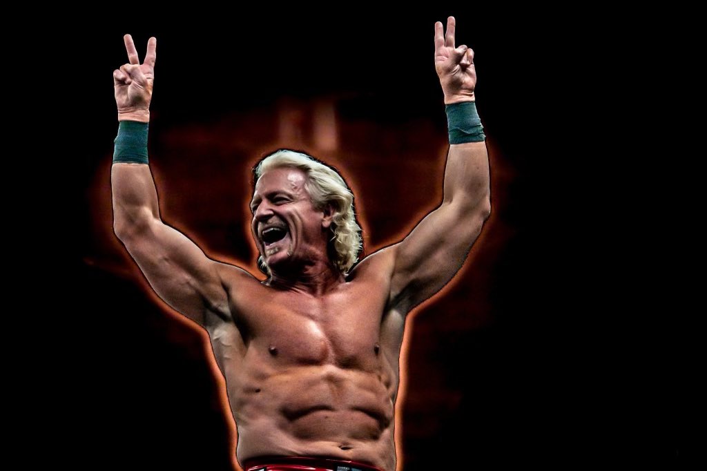 karenjarrett's tweet image. Expect it to be kicked up a few notches tonight!!! 🔥🔥🔥 @AEW @RealJeffJarrett @MyWorldPod #ForJerry