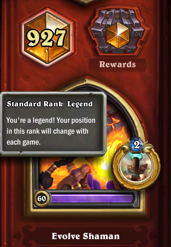 Linny__HS's tweet photo. Evolve Shaman is insane. The deck feels like a boat of Sushi on which every roll is a highroll. Went 21-4 (84%) from Legend 2500 to top 1000. Feeling bad for my opponents. Deckcode below ;-) https://t.co/pgKrBzXfpI