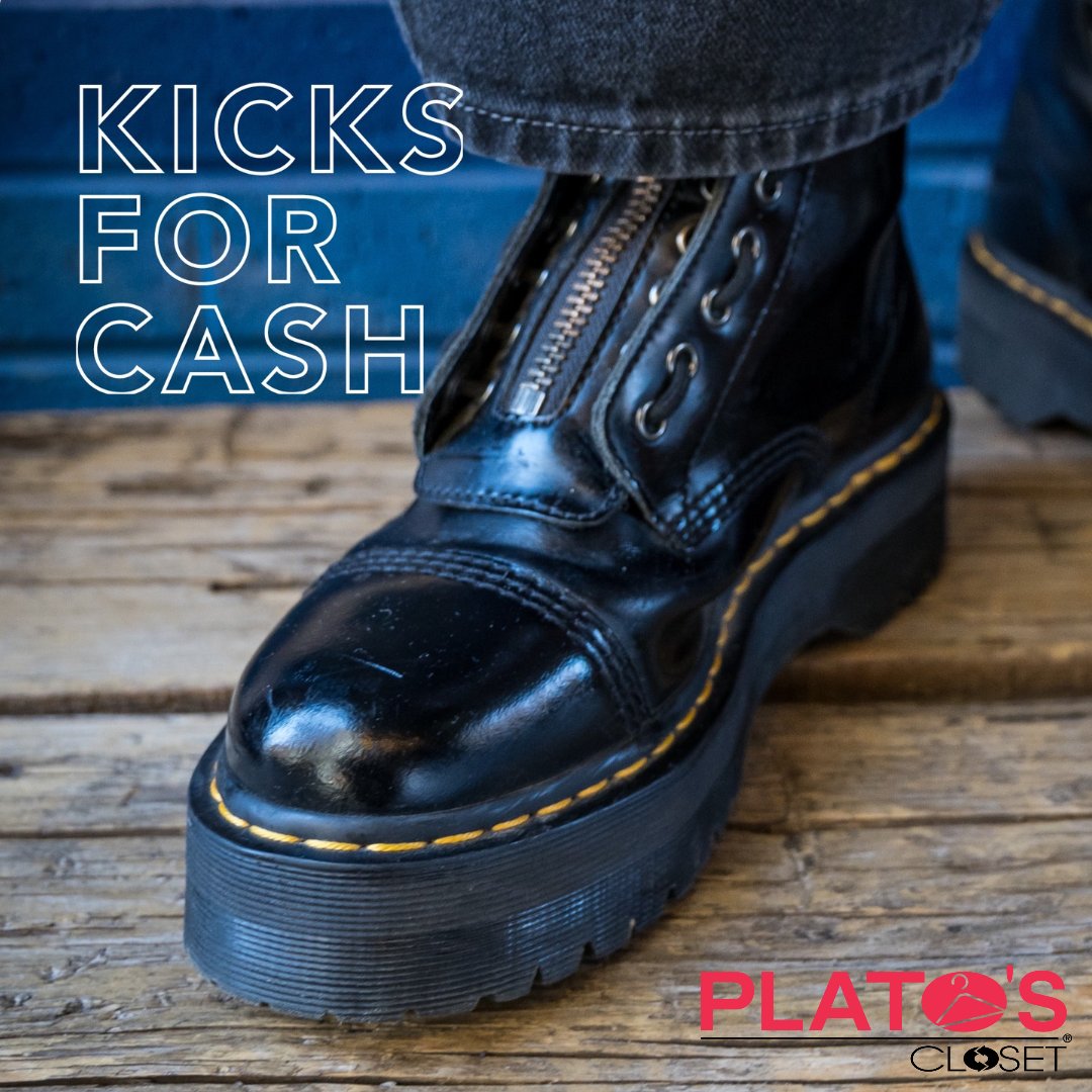 PlatosClosetRH's tweet photo. Sell us your shoes! Looking for summer sandals and. Styles. 
#summerstyles #sellshoesforcash #sandals #drmartens #rochesterhills https://t.co/Y9EhIunQ3m