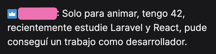 MoureDev's tweet photo. ¿Estás estudiando programación y crees que puede ser tarde por tu edad?

Vengo a darte un pequeño empujón... ¡Ánimo! https://t.co/Odhw1AxEK1