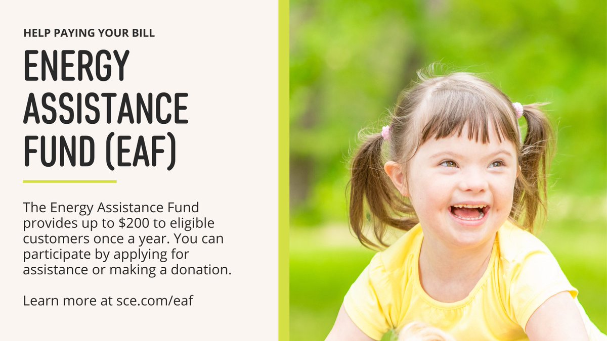 SCE on Twitter "In partnership with LAUnitedWay, SCE’s Energy Assistance Fund (EAF) grants