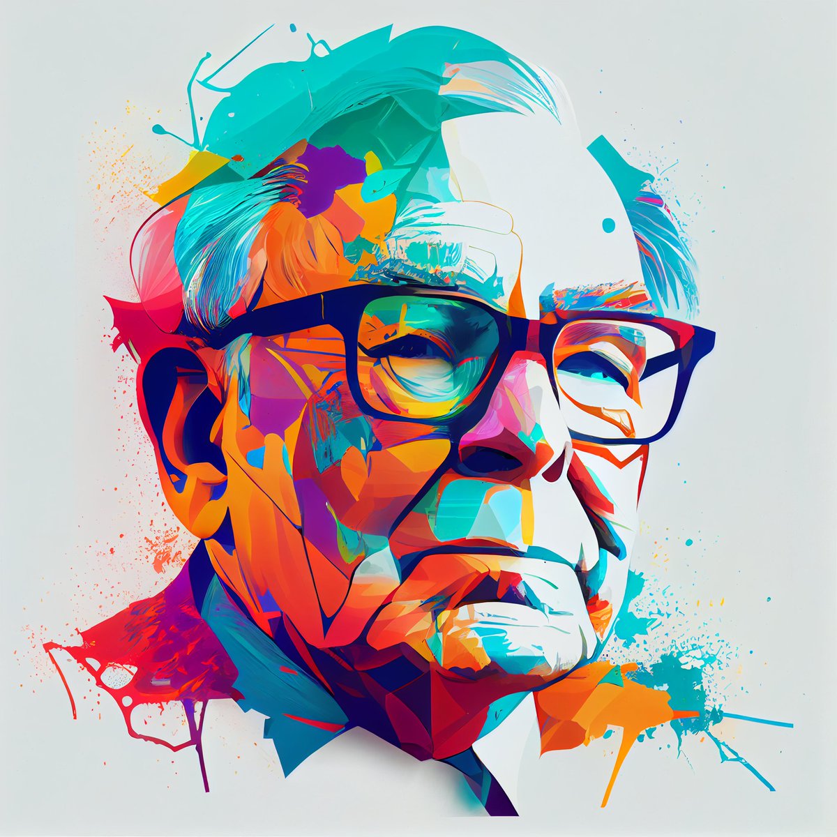 LimedesignIT's tweet photo. "The Artful Investor: A Colorful Warren Buffett Illustration" https://t.co/wcP7dfN6Hb @redbubble #WarrenBuffett #RGB #InvestmentGraphics #Art #Illustration #FinancialIcon #BoldColors #CreativeDesign #WallArt #Inspired #tshirtdesigner #tshirtprinting #printing https://t.co/J48xFmCLcJ
