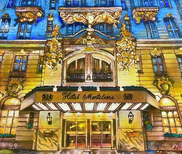 KAJUNARTIST's tweet image. New artwork for sale! - "New Orleans Hotel Monteleone " - fineartamerica.com/featured/new-o… @fineartamerica