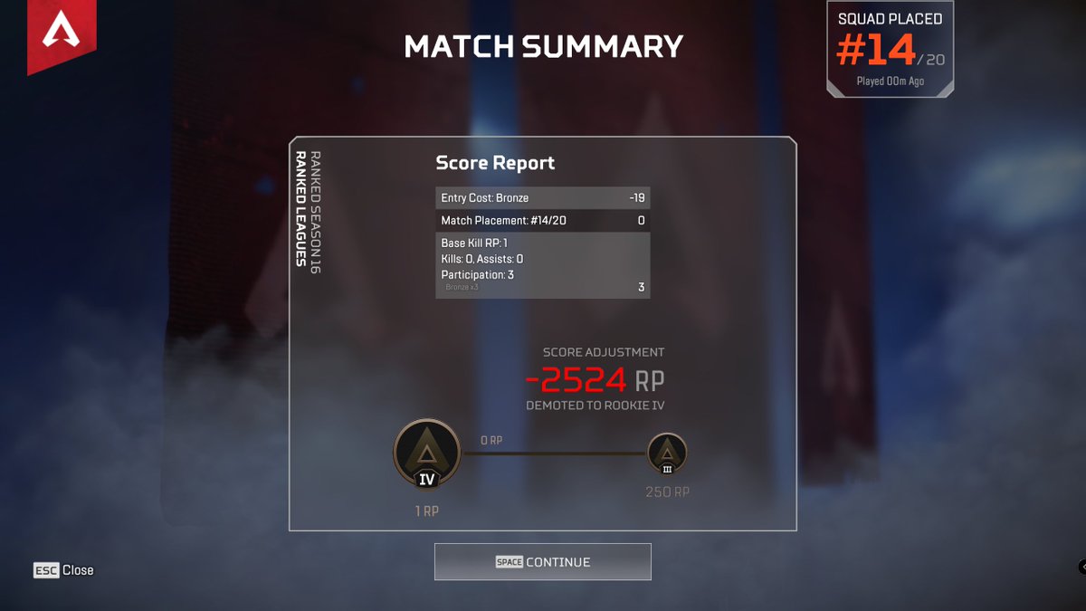 Ok <a href="/Respawn/">Respawn</a> I know I'm bad at <a href="/PlayApex/">Apex Legends</a> but I think you're taking the piss out of me now 😂

#apexlegends #respawn #why