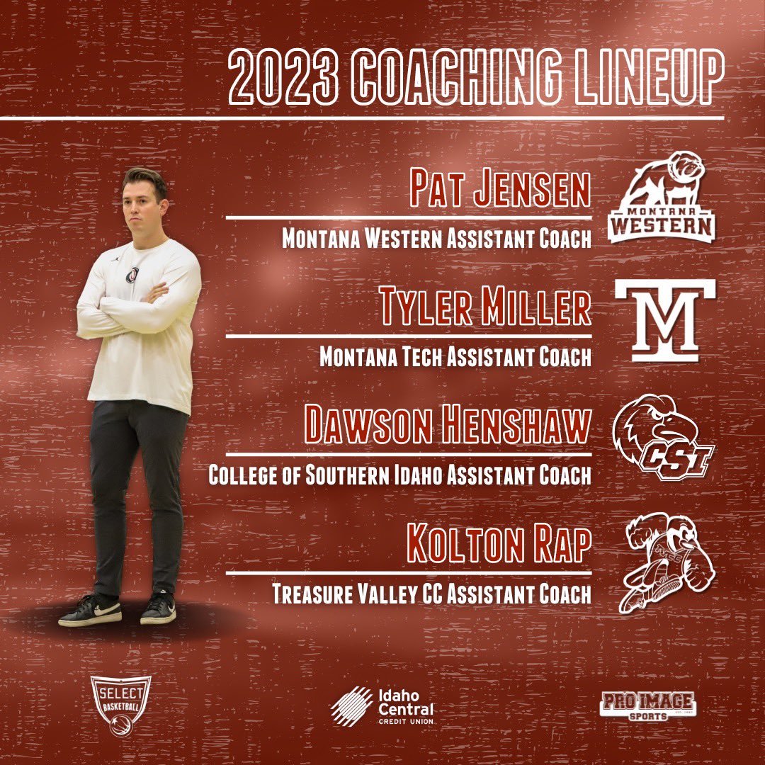 SelectHoopsUSA's tweet photo. Here are some of the incredible coaches that will be leading our teams this year. For each one of these guys, coaching is their career. They are some of the top professionals in the coaching world and have committed their lives to improving their craft and developing players! https://t.co/iyJ6JPrCbi