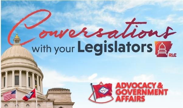 RLACC's tweet photo. State Legislators representing NWA will gather at the Chamber February 24 to speak on the bills they are currently working on and give a brief review of the current legislative issues. This is your opportunity to speak to our elected officials.

More: https://t.co/cfaOwUxRab https://t.co/HuwvaF2DSv