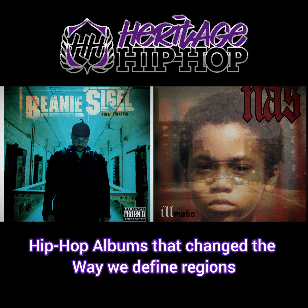 HeritageHipHop's tweet photo. Did #BeanieSigel 's album #TheTruth do for #Phiily what @Nas album #Illmattic do for #QueensNYC ? Leave a comment https://t.co/Khk6l1knNK