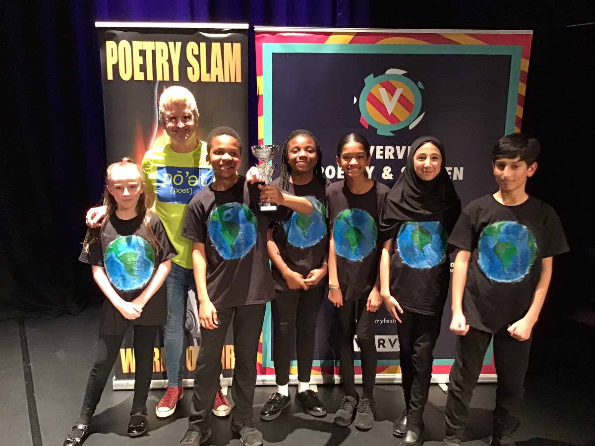 DevonshireJun's tweet photo. We only went and WON!!! 
@VervePoetryFest @SpozPoet thank you for a GREAT experience! 
@VicAcademies https://t.co/SAUDJpQeHD
