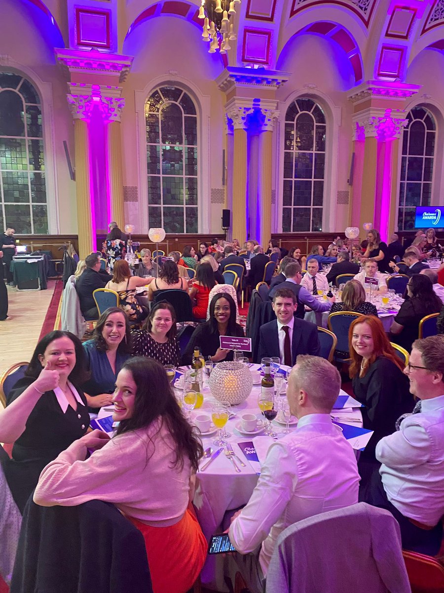 Super excited to be at @BelfastTrust Chairman awards tonight with the ANNI crew ❤️ so many excellent projects up for awards this evening! @WeatherupN @dr_smullen @EngozyO @phil_EM88 @chrislowry55 @rachhlove @julieannmaney @nadinesara30 @lloughins @belfastcc @IAHW2023
