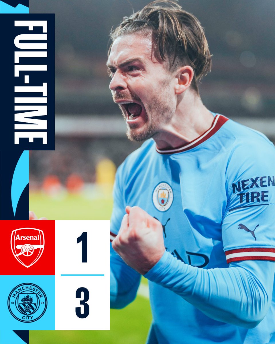 ManCity's tweet image. FULL-TIME | TOP OF THE LEAGUE!!

🔴 1-3 🔵 #ManCity