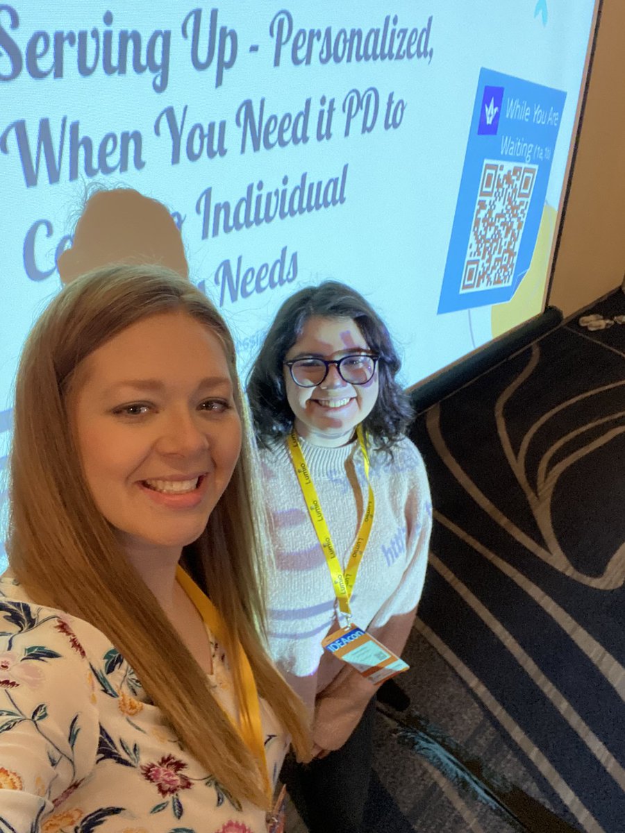 Had a great time presenting about Personalized PD at #IDEAcon today with @MrsAHefner!