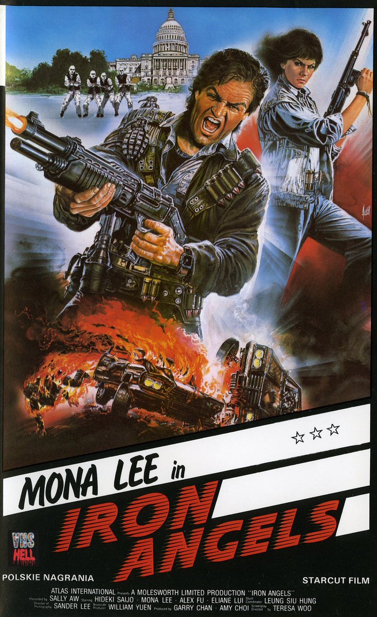 #FUbruary Iron Angels (1987) Dir Teresa Woo. Stars Moon Lee, Elaine Lui, Oshima Yukari & Alex Fong. After sufferering the disappointment that only sports can provide, it’s back to the joy of FUbruary and what better slice of happiness is there than this (aka Fighting Madam).
