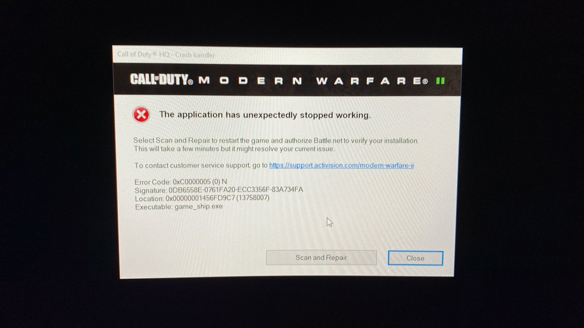 jagerhall's tweet photo. @CallofDuty 5+ hours in and… https://t.co/TqelS0FLog