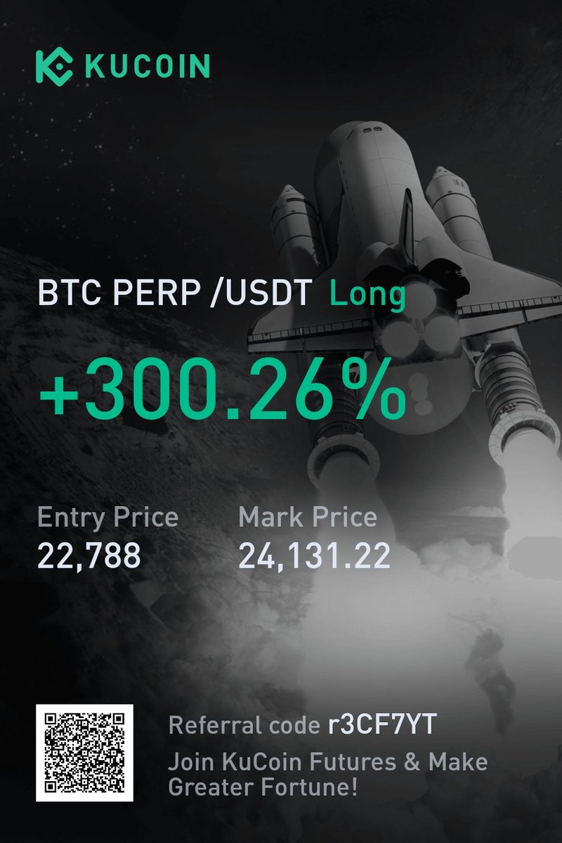 300% #BTC $btc 💵💪😂