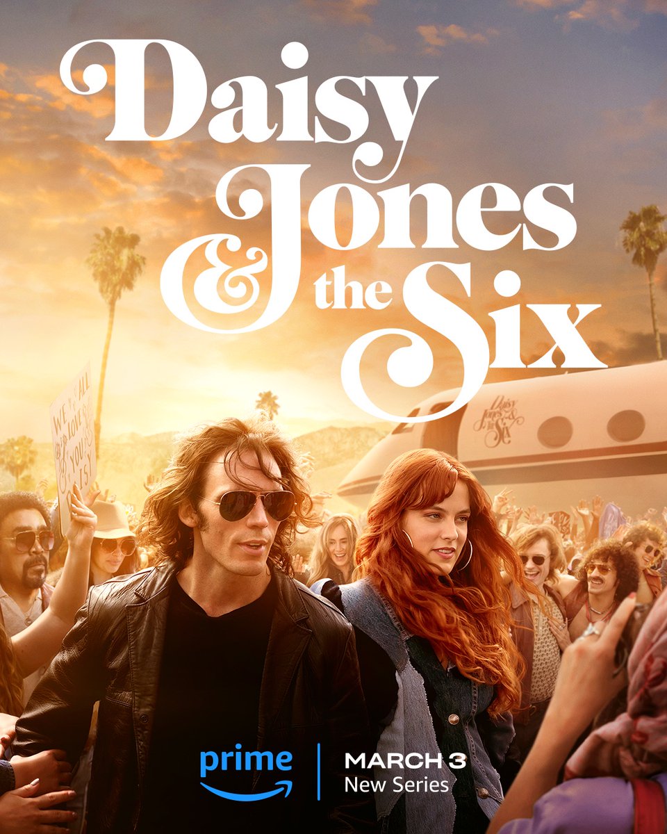 #DaisyJonesandtheSix arrives March 3, only on @PrimeVideo ✨🎸