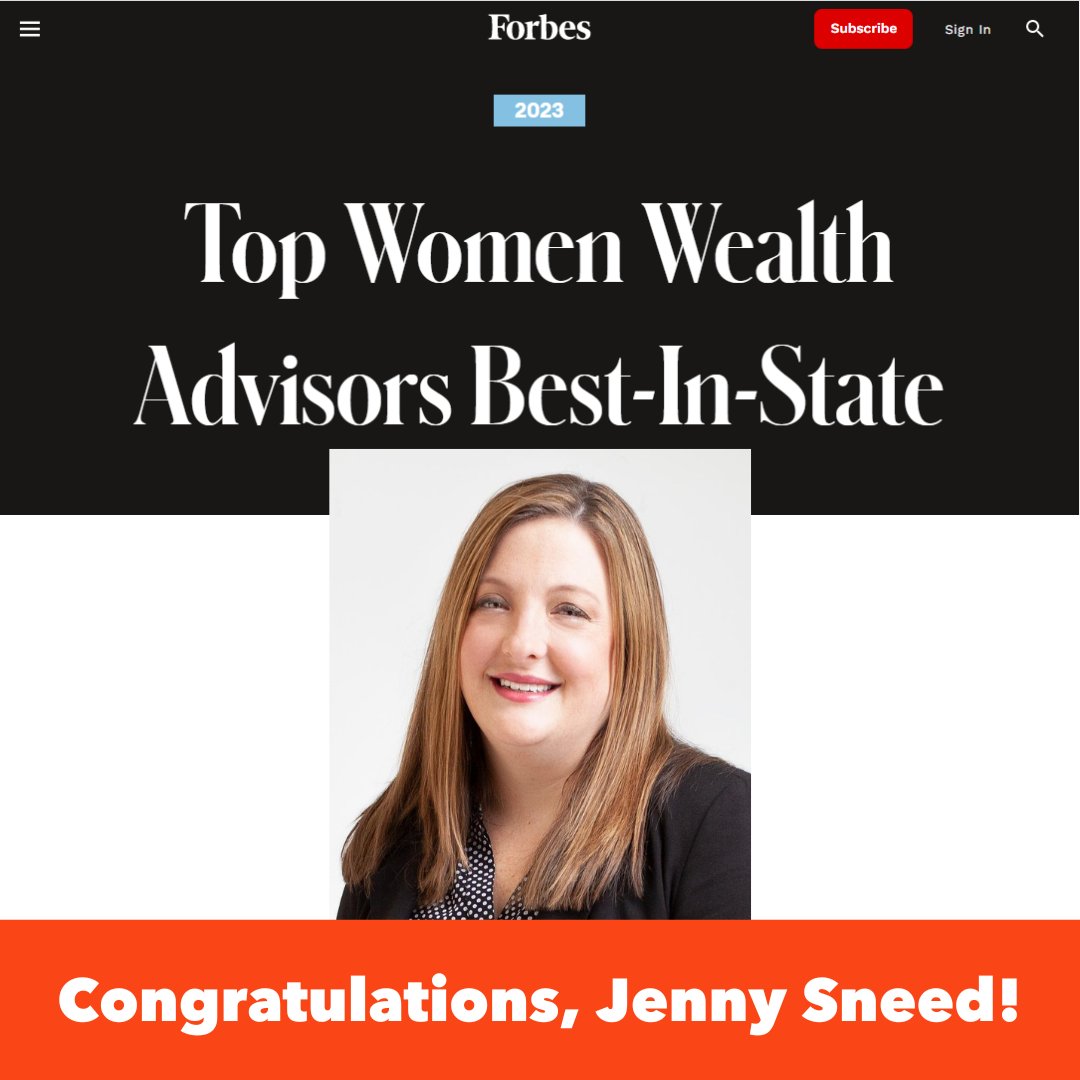 Congratulations to Jenny Sneed, VP of Board of Directors Investment Committee, for being named one of Alabama's top women wealth advisors by #Forbes! l8r.it/mvGo