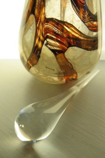 #Charming #70s #Vintage #Mdina Earthtone #Glass 
#ScentBottle
See #MalteseGlass at ashh-collectables.com