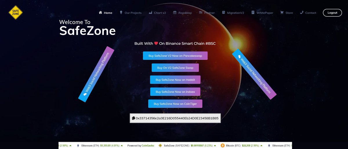 🚀our #ai is ready and is public now ! enjoy⤴️📈

📈
ai-by-safezone.com
ai.safezone.chat
📈

⭐️coming soon listing on 
✅ gate &amp;✅MEXC

✅safezone already listed
✅PanCakeSwap
✅Hotbit
✅indoex
✅CoinTiger

#Blockchain #AI #DataSecurity #Cloud #coding #web3