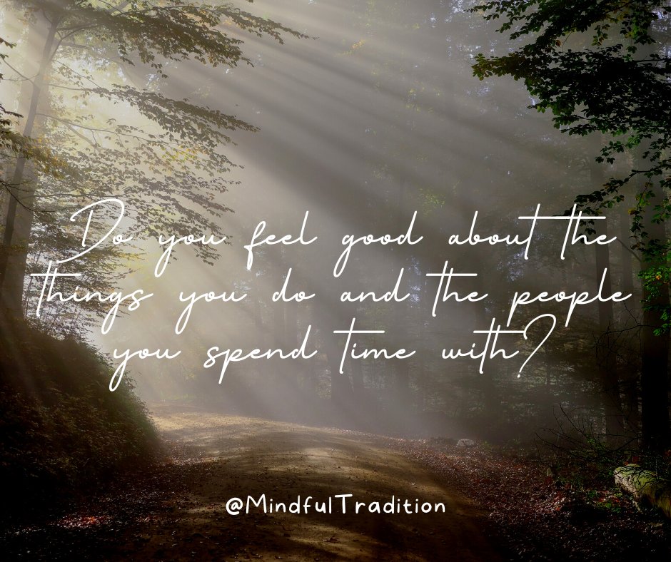 MindfulTrad's tweet photo. Do you feel good about the things you do and the people you spend time with?
Maybe you have never even thought about this before.
It's worth pondering because you deserve tasks and relationships that nourish you.
This is a great journal prompt. https://t.co/KRRh4XoTqc