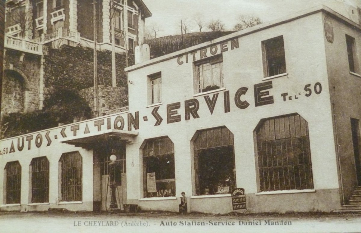 Mémoire2Ville on Twitter "[07] Ardèche Le Cheylard Auto station