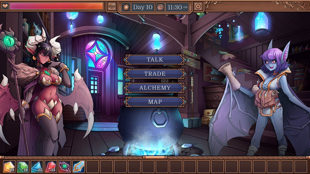Plixik's tweet photo. Some screenshots of Etna's shop.

#IndieGameDev #indiedev #screenshots #gamedev https://t.co/HY9tItKhqc