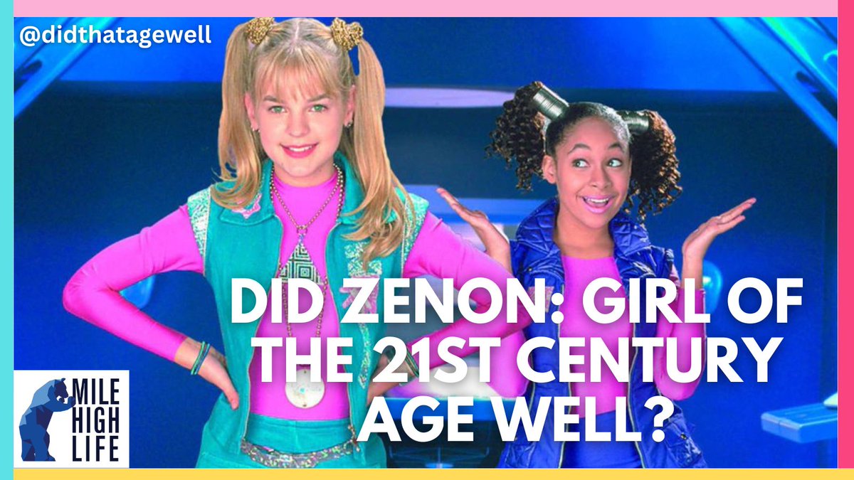 Did that Age Well?: This week Molly talks to Meghan Semmens about the 1999 Disney Channel original Zenon: Girl of the 21st Century

MHL: milehighlife.com/podcasts/

Spreaker: spreaker.com/show/did-that-…