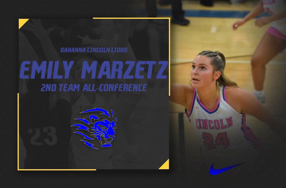 OCC Ohio Division 2nd Team All Conference <a href="/EmilyMarzetz/">Emily Marzetz</a>  <a href="/GLHS_Athletics/">Gahanna Lincoln Athletics</a>              Congratulations 💙💛💪🏾 #BBDD