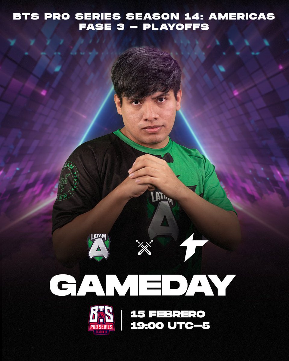 Partida de eliminación vs @ThunderAwaken_    , nos enfrentamos en un bo3, listos para quedarnos en la BTS Pro Series 🔥
🇵🇪 19:00 
🇧🇷 21:00
 #SomosAlliance #LongLiveAlliance