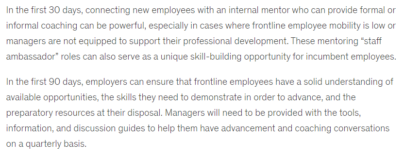 VPC_Tweets's tweet photo. Frontline workers deserve #mentorship opportunities purpose-built for them (not uncomfortably jammed into existing programs or provided no option whatsoever)

Explore the Mentor Method and see how we're trying to change the status quo
https://t.co/RtysAwmY3H https://t.co/HqSEEcmgr2