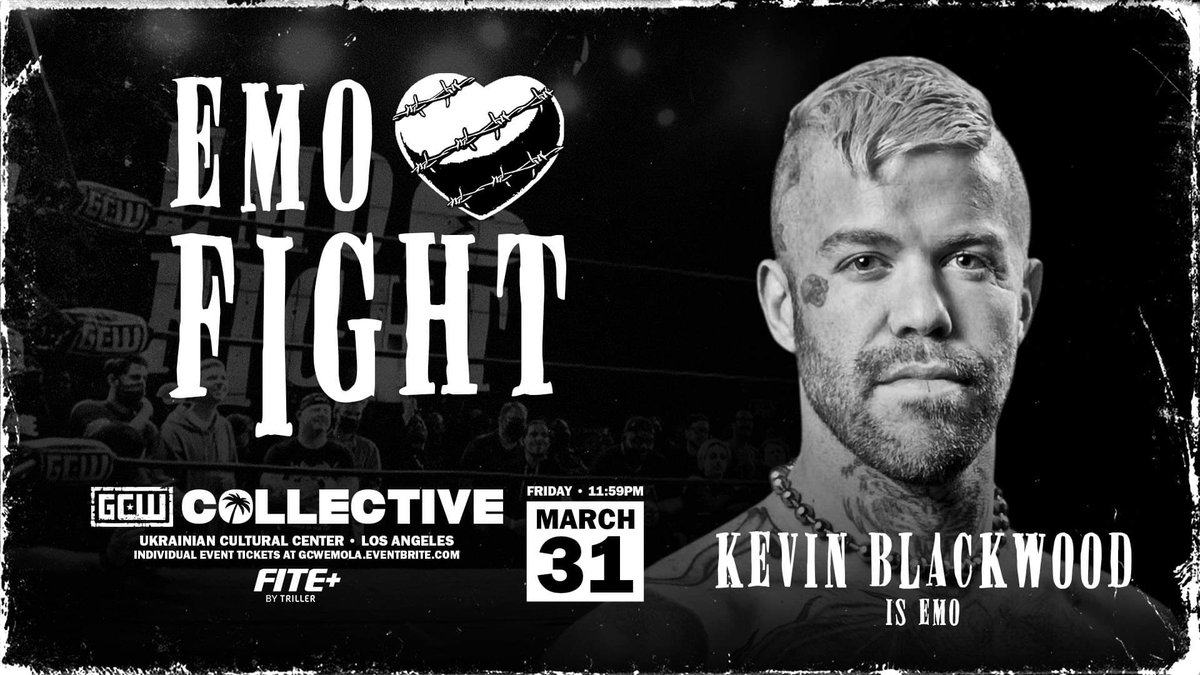 EFFY on Twitter "RT GCWrestling_ *EMO FIGHT UPDATE* Just Signed
