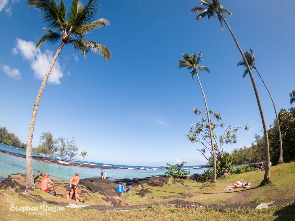 Unquote_Travel's tweet photo. If you want white sand beaches, look elsewhere. This is Carlsmith Beach Park near Hilo, Hawaii. Definitely one of my favorite ‘beaches’ on the Big Island of Hawai’i. 

At Carlsmith, lava rocks make the shoreline and a footpath leads into the lagoon. Ther… https://t.co/QAFzzraxZy https://t.co/JMODDs0Ou1