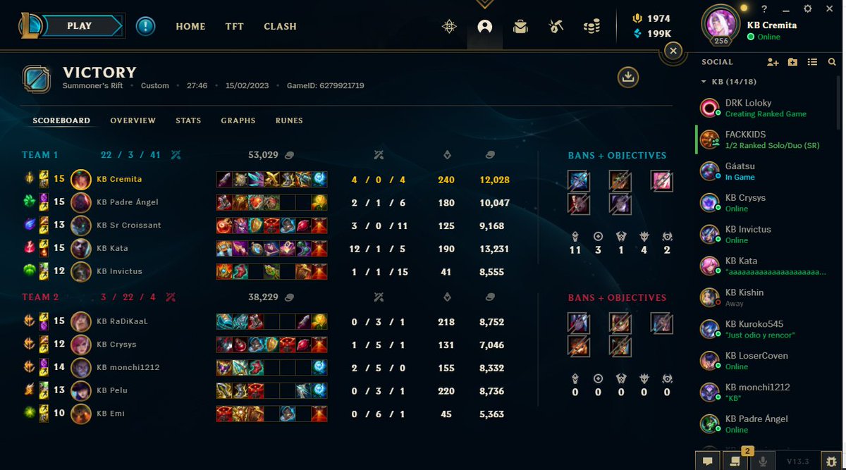 Cremita_jpl's tweet photo. Partida muy clean hoy, muy orgullosos de los chavales y sobretodo de nuestra coach @TiffanySupp que nos lo pone asi de facil. Hoy a dormir pronto ❤️. @budo_koryu @katanicks @Crysys03 https://t.co/Gep6mq09GG
