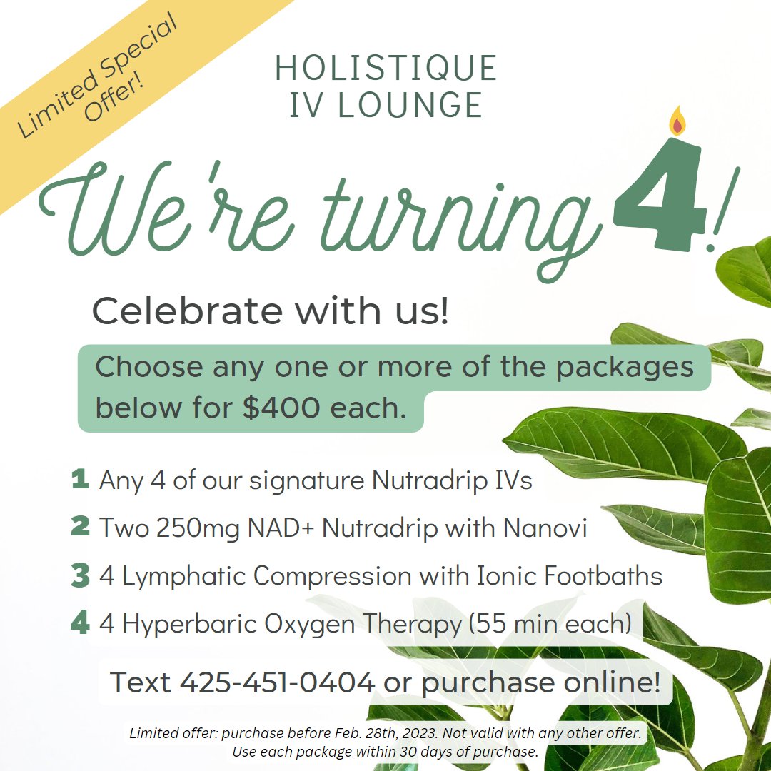 TheDrPatShow's tweet photo. Happy 4th Birthday Holistique IV Lounge! https://t.co/EAbfPClbB8 #regenerativemedicalcenter #naturopathic #medicaldoctors #westernscience #easternmedicine #holistiquemedicine #drdarvishnd #holistiqueivlounge https://t.co/TJs4dC7kk1