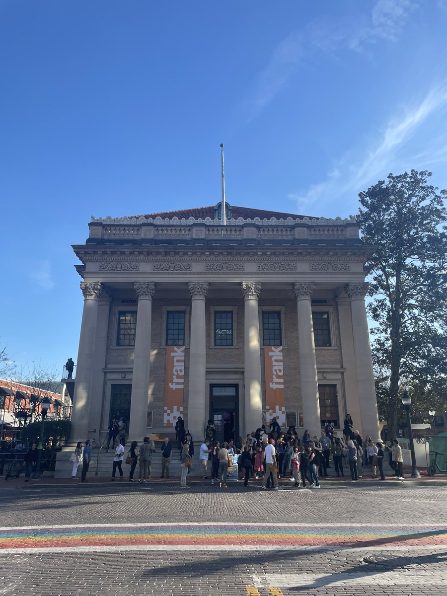 katedavies00's tweet photo. Taking a break between sessions at #frank2023 and, wow, what an inspirational group of speakers. Can’t wait to spend time digesting, sharing and making use of everyone’s incredible insights. @RealGoodCenter https://t.co/DmrJrKjRyT