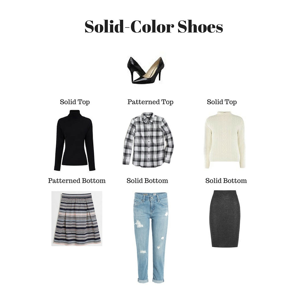 How to style an outfit in four easy steps:

- Choose a solid color shoe 
- Add a solid top & patterned bottom 
- Or a patterned top & solid bottom 
- Or a solid top & solid bottom 

#style #howtostyle #howtostyleoutfits #clothing #clothes #outfit #outfitinspo #outfitinspiration