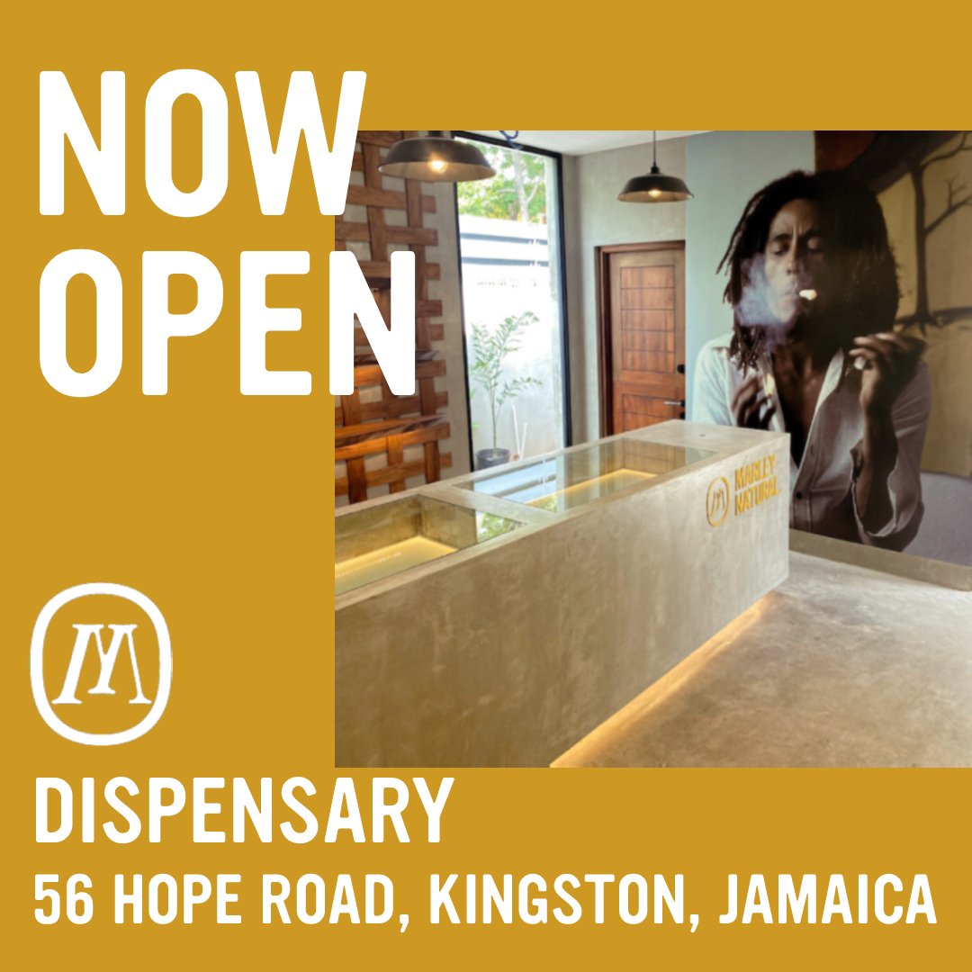 TuffGongINTL's tweet photo. 📢 @MarleyNaturalJA is now officially open
@bobmarleymuseum
at 56 Hope Road, in Kingston, Jamaica.
@bobmarley
@MarleyNatural
#MarleyNaturalCannabisJamaica #BobMarleyMuseum
#MarleyNaturalJA #Ragga #OneDraw https://t.co/9dWBB7D5kH