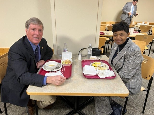 It's always great to see <a href="/WalkerThomas_KY/">Walker Wood Thomas</a>. I enjoyed sharing what great things are happening at <a href="/HopkinsvilleCC/">HopkinsvilleCC</a> during the KCTCS Legislators’ Eat and Greet.